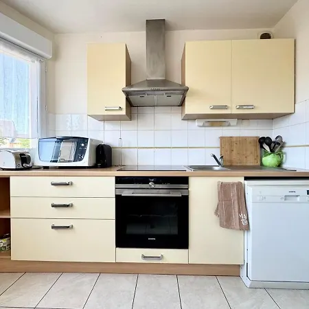 6 Pers, Proche Gare-mer-centre, Jardin Appartamento *