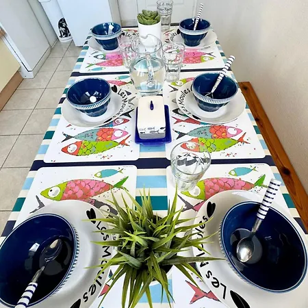 6 Pers, Proche Gare-mer-centre, Jardin Appartamento Granville