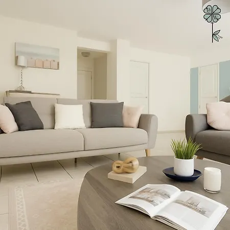 6 Pers, Proche Gare-mer-centre, Jardin Appartamento *