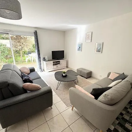 6 Pers, Proche Gare-mer-centre, Jardin Daire