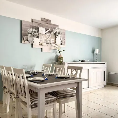 6 Pers, Proche Gare-mer-centre, Jardin