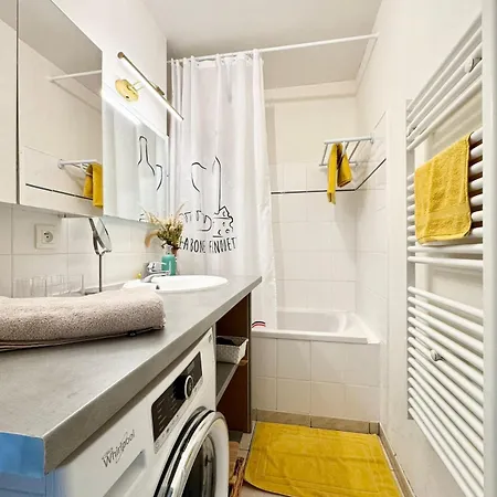 Daire 6 Pers, Proche Gare-mer-centre, Jardin *