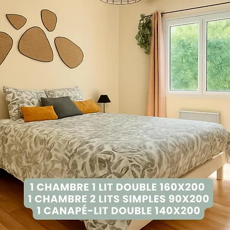 6 Pers, Proche Gare-mer-centre, Jardin *