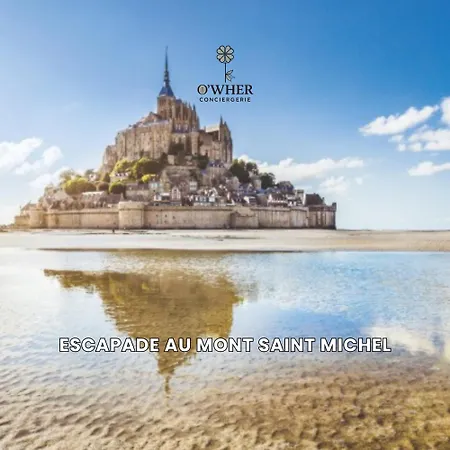 6 Pers, Proche Gare-mer-centre, Jardin Granville