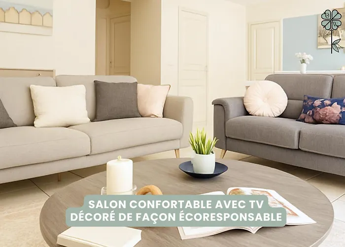 Апартаменты 6 Pers, Proche Gare-mer-centre, Jardin Гранвиль