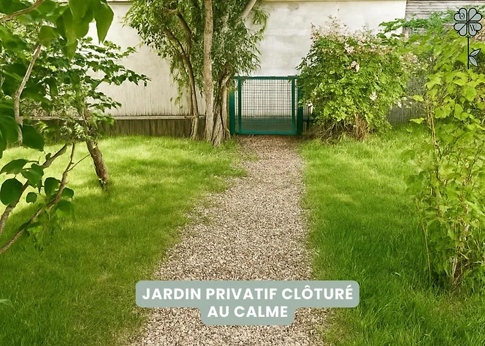 6 Pers, Proche Gare-mer-centre, Jardin